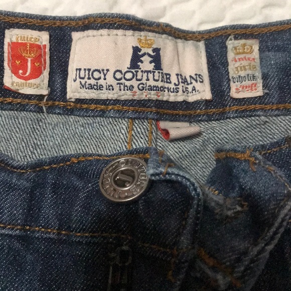 Juicy Couture Denim Jean Shorts 31 - Picture 2 of 5